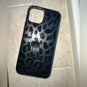 iPhone 11 Pro LOOPY black leopard matte